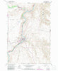Maupin Oregon Historical topographic map, 1:24000 scale, 7.5 X 7.5 Minute, Year 1962