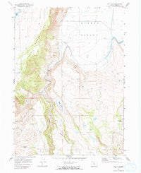 May Lake Oregon Historical topographic map, 1:24000 scale, 7.5 X 7.5 Minute, Year 1968