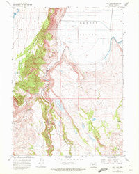 May Lake Oregon Historical topographic map, 1:24000 scale, 7.5 X 7.5 Minute, Year 1968