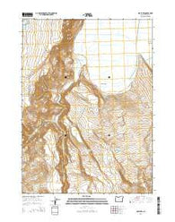 May Lake Oregon Current topographic map, 1:24000 scale, 7.5 X 7.5 Minute, Year 2014