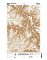McDonald Oregon Current topographic map, 1:24000 scale, 7.5 X 7.5 Minute, Year 2014