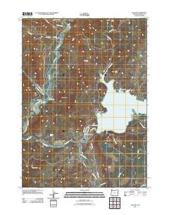 McLeod Oregon Historical topographic map, 1:24000 scale, 7.5 X 7.5 Minute, Year 2011