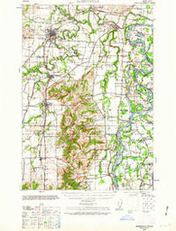 McMinnville Oregon Historical topographic map, 1:62500 scale, 15 X 15 Minute, Year 1940