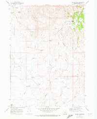 Mc Cain Creek Oregon Historical topographic map, 1:24000 scale, 7.5 X 7.5 Minute, Year 1969