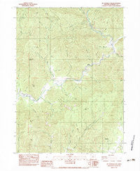 Mc Conville Peak Oregon Historical topographic map, 1:24000 scale, 7.5 X 7.5 Minute, Year 1983