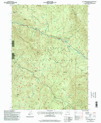 Mc Credie Springs Oregon Historical topographic map, 1:24000 scale, 7.5 X 7.5 Minute, Year 1997