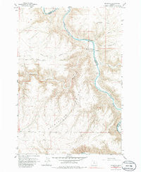 Mc Donald Oregon Historical topographic map, 1:24000 scale, 7.5 X 7.5 Minute, Year 1964