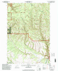 Mc Intyre Creek Oregon Historical topographic map, 1:24000 scale, 7.5 X 7.5 Minute, Year 1995