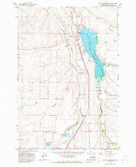 Mc Kay Reservoir Oregon Historical topographic map, 1:24000 scale, 7.5 X 7.5 Minute, Year 1966