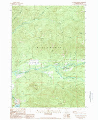 Mc Kenzie Bridge Oregon Historical topographic map, 1:24000 scale, 7.5 X 7.5 Minute, Year 1989