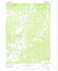 Mc Kinley Oregon Historical topographic map, 1:24000 scale, 7.5 X 7.5 Minute, Year 1971