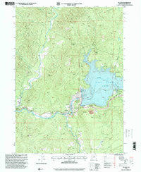 Mc Leod Oregon Historical topographic map, 1:24000 scale, 7.5 X 7.5 Minute, Year 1997