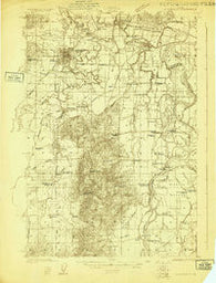 Mc Minnville Oregon Historical topographic map, 1:48000 scale, 15 X 15 Minute, Year 1924
