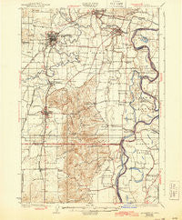 Mc Minnville Oregon Historical topographic map, 1:62500 scale, 15 X 15 Minute, Year 1926