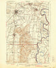 Mc Minnville Oregon Historical topographic map, 1:62500 scale, 15 X 15 Minute, Year 1926