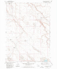 Meadow Lake Oregon Historical topographic map, 1:24000 scale, 7.5 X 7.5 Minute, Year 1980