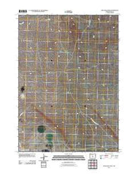 Mean Rock Well Oregon Historical topographic map, 1:24000 scale, 7.5 X 7.5 Minute, Year 2011