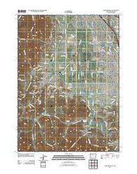 Medford West Oregon Historical topographic map, 1:24000 scale, 7.5 X 7.5 Minute, Year 2011