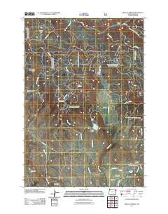 Medical Springs Oregon Historical topographic map, 1:24000 scale, 7.5 X 7.5 Minute, Year 2011