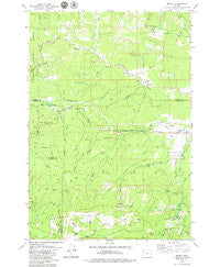 Midway Oregon Historical topographic map, 1:24000 scale, 7.5 X 7.5 Minute, Year 1979