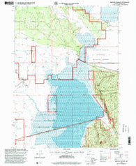Military Crossing Oregon Historical topographic map, 1:24000 scale, 7.5 X 7.5 Minute, Year 1988