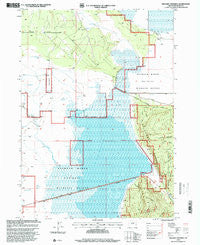 Military Crossing Oregon Historical topographic map, 1:24000 scale, 7.5 X 7.5 Minute, Year 1998
