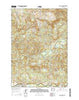 Mill City North Oregon Current topographic map, 1:24000 scale, 7.5 X 7.5 Minute, Year 2014