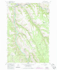Minam Oregon Historical topographic map, 1:24000 scale, 7.5 X 7.5 Minute, Year 1964
