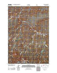 Mitchell Oregon Historical topographic map, 1:24000 scale, 7.5 X 7.5 Minute, Year 2011