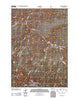 Mitchell Oregon Historical topographic map, 1:24000 scale, 7.5 X 7.5 Minute, Year 2011