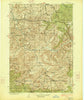 Mitchell Oregon Historical topographic map, 1:125000 scale, 30 X 30 Minute, Year 1926