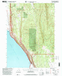 Modoc Point Oregon Historical topographic map, 1:24000 scale, 7.5 X 7.5 Minute, Year 1998