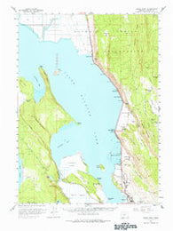 Modoc Point Oregon Historical topographic map, 1:62500 scale, 15 X 15 Minute, Year 1957