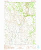 Moffit Table Oregon Historical topographic map, 1:24000 scale, 7.5 X 7.5 Minute, Year 1990