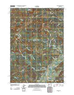 Mohawk Oregon Historical topographic map, 1:24000 scale, 7.5 X 7.5 Minute, Year 2011