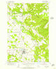 Molalla Oregon Historical topographic map, 1:24000 scale, 7.5 X 7.5 Minute, Year 1954
