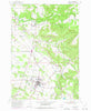 Molalla Oregon Historical topographic map, 1:24000 scale, 7.5 X 7.5 Minute, Year 1954