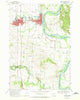 Monmouth Oregon Historical topographic map, 1:24000 scale, 7.5 X 7.5 Minute, Year 1970