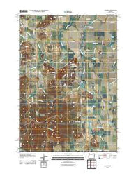 Monroe Oregon Historical topographic map, 1:24000 scale, 7.5 X 7.5 Minute, Year 2011