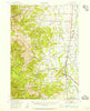Monroe Oregon Historical topographic map, 1:62500 scale, 15 X 15 Minute, Year 1939