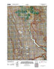 Moon Reservoir Oregon Historical topographic map, 1:24000 scale, 7.5 X 7.5 Minute, Year 2011