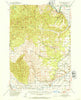 Moores Hollow Oregon Historical topographic map, 1:62500 scale, 15 X 15 Minute, Year 1951