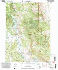Morgan Butte Oregon Historical topographic map, 1:24000 scale, 7.5 X 7.5 Minute, Year 2004