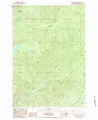 Mother Lode Mtn Oregon Historical topographic map, 1:24000 scale, 7.5 X 7.5 Minute, Year 1985