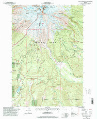 Mount Hood South Oregon Historical topographic map, 1:24000 scale, 7.5 X 7.5 Minute, Year 1996