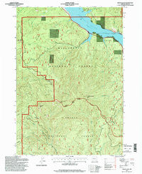 Mount June Oregon Historical topographic map, 1:24000 scale, 7.5 X 7.5 Minute, Year 1997