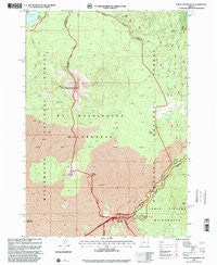 Mount Washington Oregon Historical topographic map, 1:24000 scale, 7.5 X 7.5 Minute, Year 1997