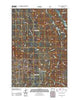 Mount Fanny Oregon Historical topographic map, 1:24000 scale, 7.5 X 7.5 Minute, Year 2011