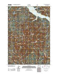 Mount June Oregon Historical topographic map, 1:24000 scale, 7.5 X 7.5 Minute, Year 2011