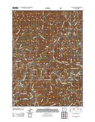 Mount Peavine Oregon Historical topographic map, 1:24000 scale, 7.5 X 7.5 Minute, Year 2011